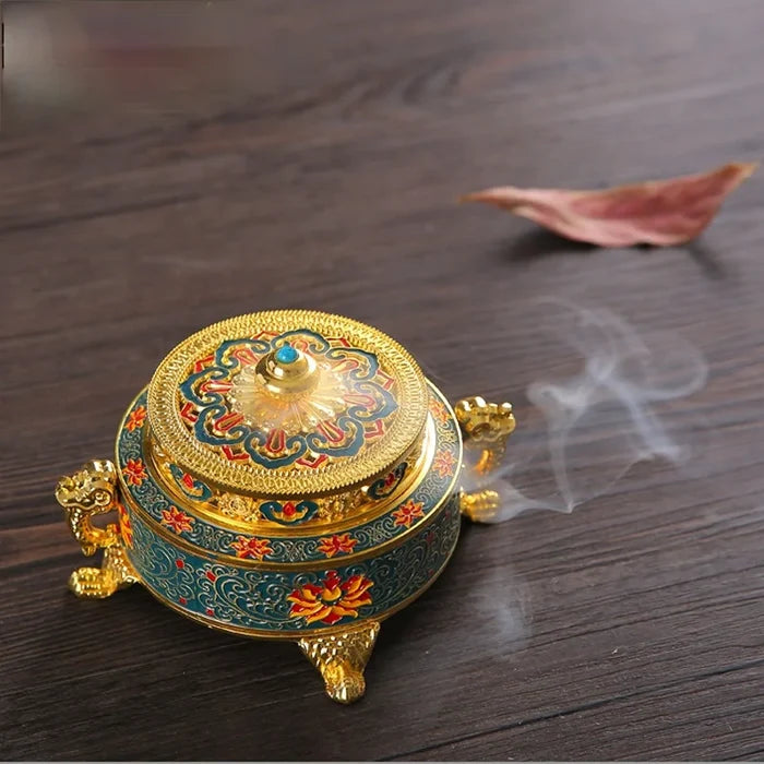 Traditional Tibetan Incense Censer