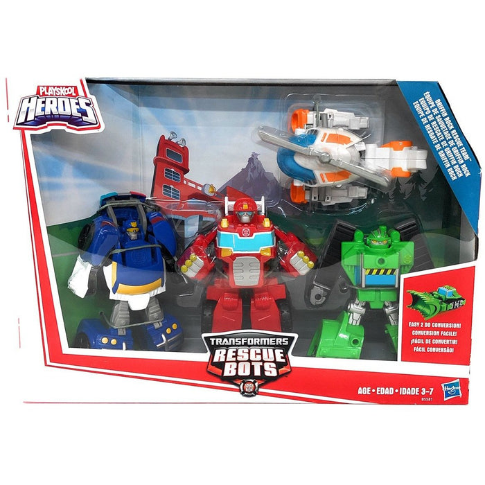 Transformers B5581AS0 Playskool Heroes Recuse Bots Griffin Rock Recuse Team