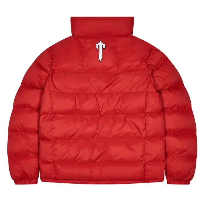 Trapstar Kurtka Zimowa It's A Secret Puffer - Red TRAPSTAR Kurtki i bezrękawniki