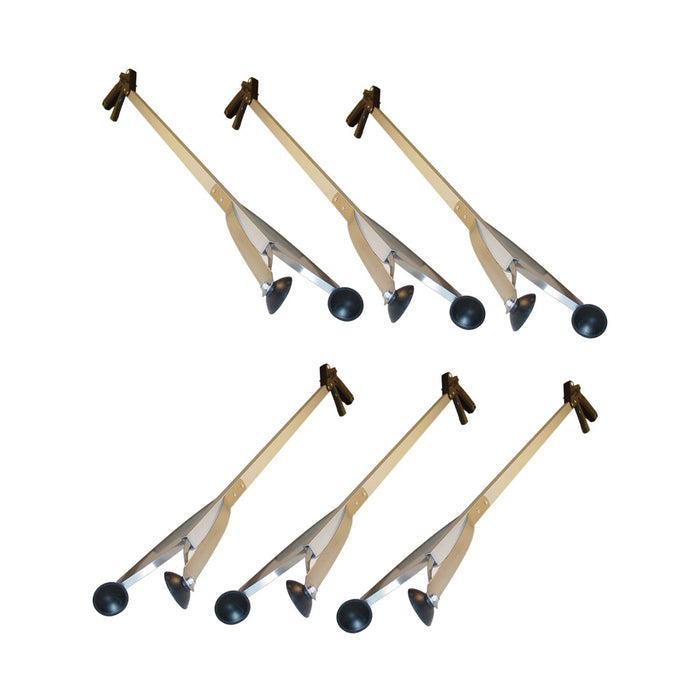 Trash Pick-Up Easy Reach Tool 6-Pack - 32" Long G4 D.O.T. Reacher Model 2533