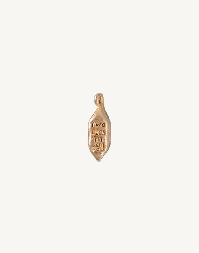 Two Peas In A Pod, 24.5x8.5mm, (1pc)