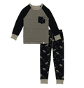 Two Piece Moose Pyjama Set
