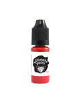 Garnet red paint bottle