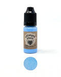 Neon blue stain bottle and swatch
