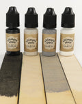 Weathered Wash wood stain swatch set
