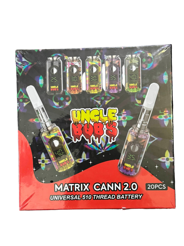 Uncle Bob's Matrix Cann 2.0 Battery Display (20ct)