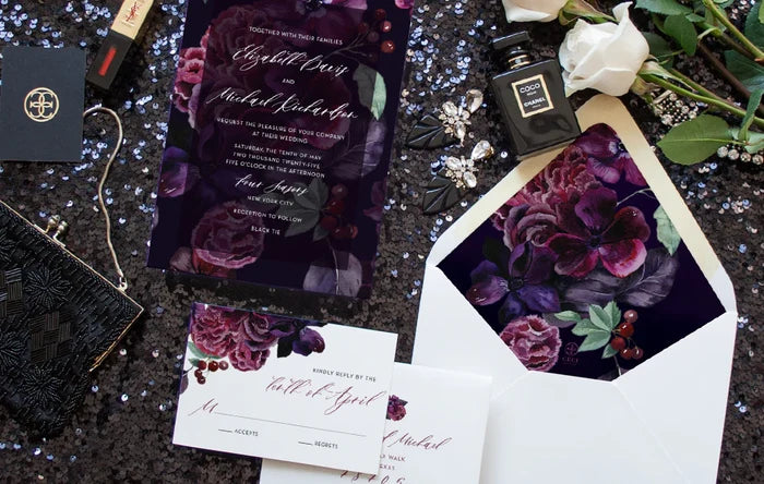 Violet Celine Envelope Liner