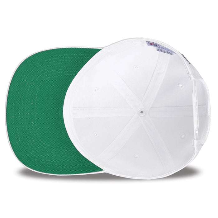 Virginia Tech Hokies Retro Circle Snapback - White, alternate view 3