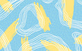 Wavy Memphis Wall Mural-Wall Mural-Eazywallz
