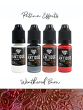 Antique Glaze Patina Effects in Weathered Barn colors