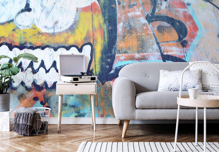 West Coast Graffiti Art Wall Mural-Wall Mural-Eazywallz