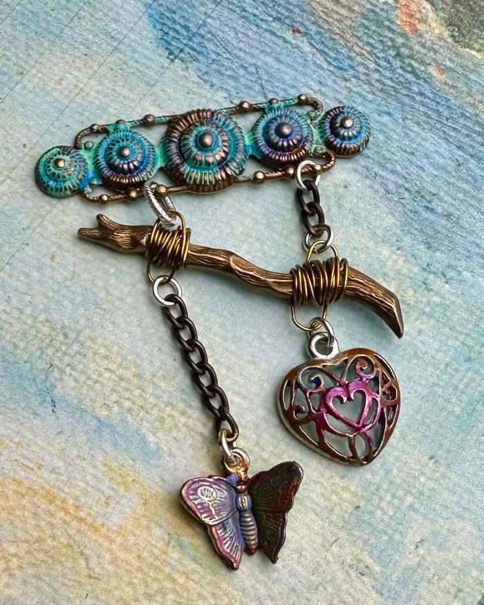 Whimsical Branch Brooch Pendant Kit