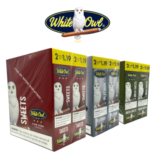 White Owl Cigarillos - 2pk Pre-Priced $1.19 (30pk) Tobacco Product