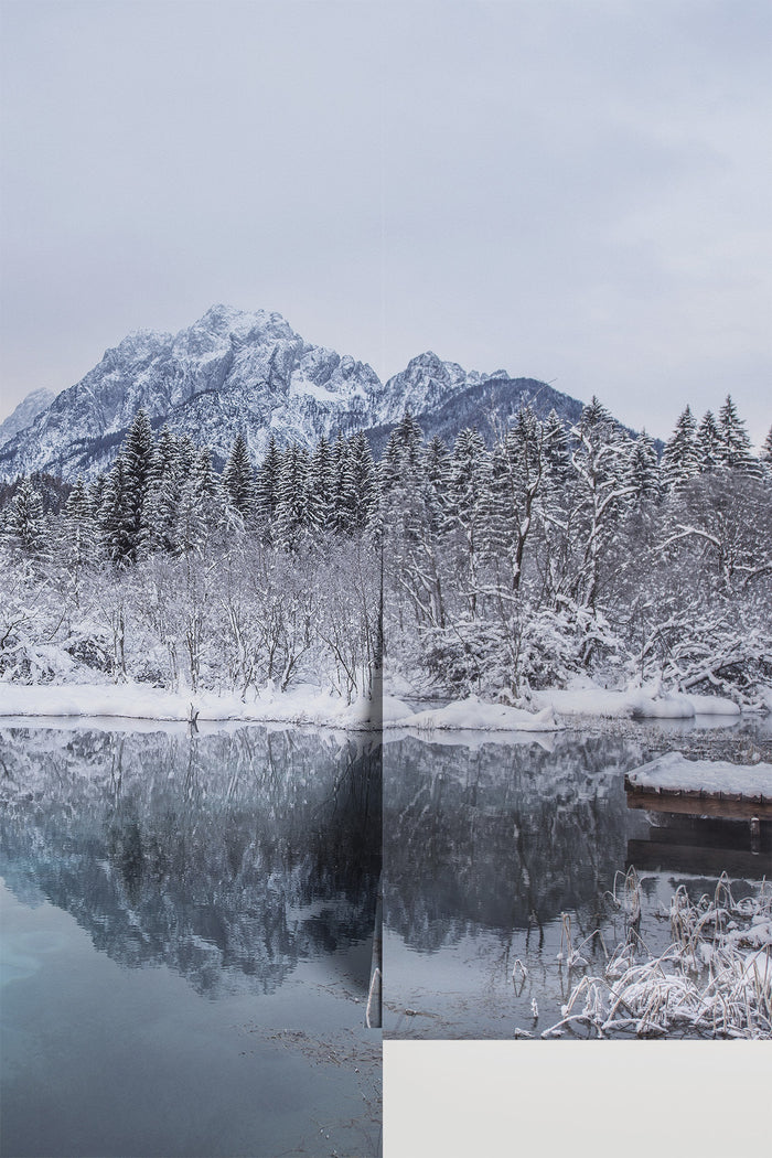 Winter Landscape in Slovenia