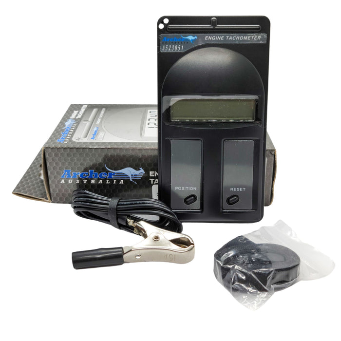 Wireless Digital Engine Tachometer 1, 2 & 4-Stroke 100-19,000 RPM