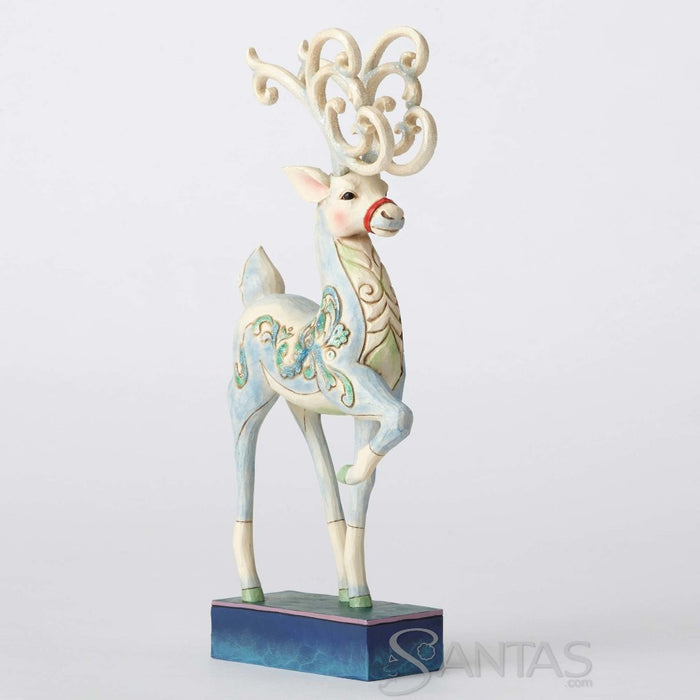 Wonderland Walking Reindeer - Jim Shore