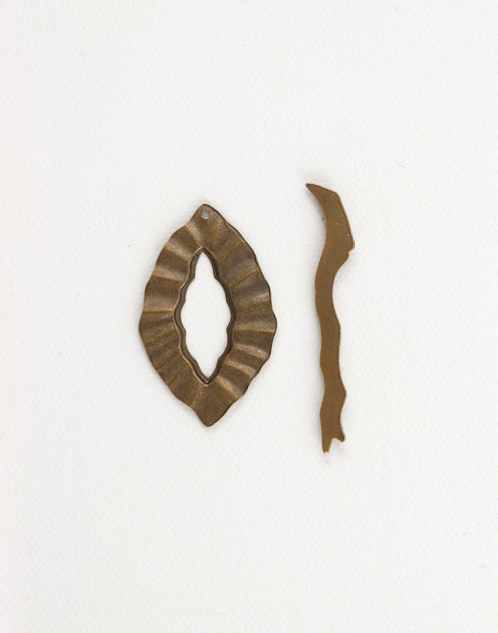 Woodland Toggle, 39x24mm, (1pc)
