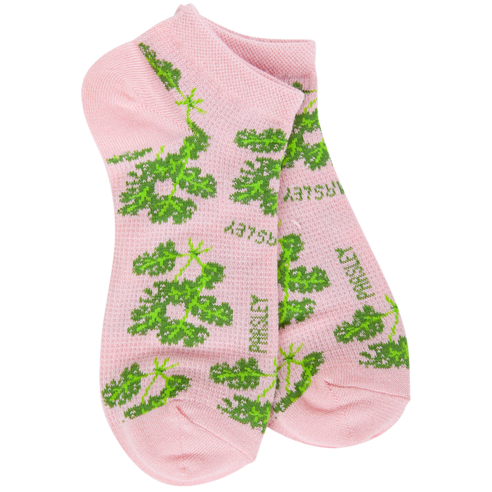 WSS Weekend Garden Low Socks -Parsley