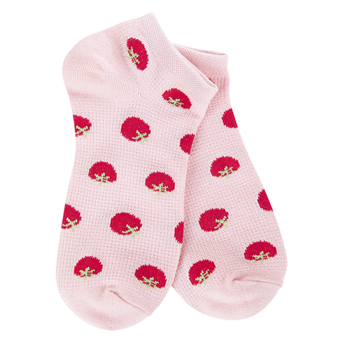 WSS Weekend Garden Low Socks -Tomato