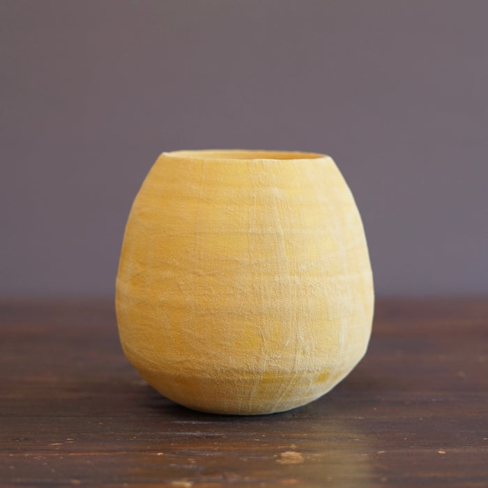 Yellow / Yellow Dino Vase #JT437F