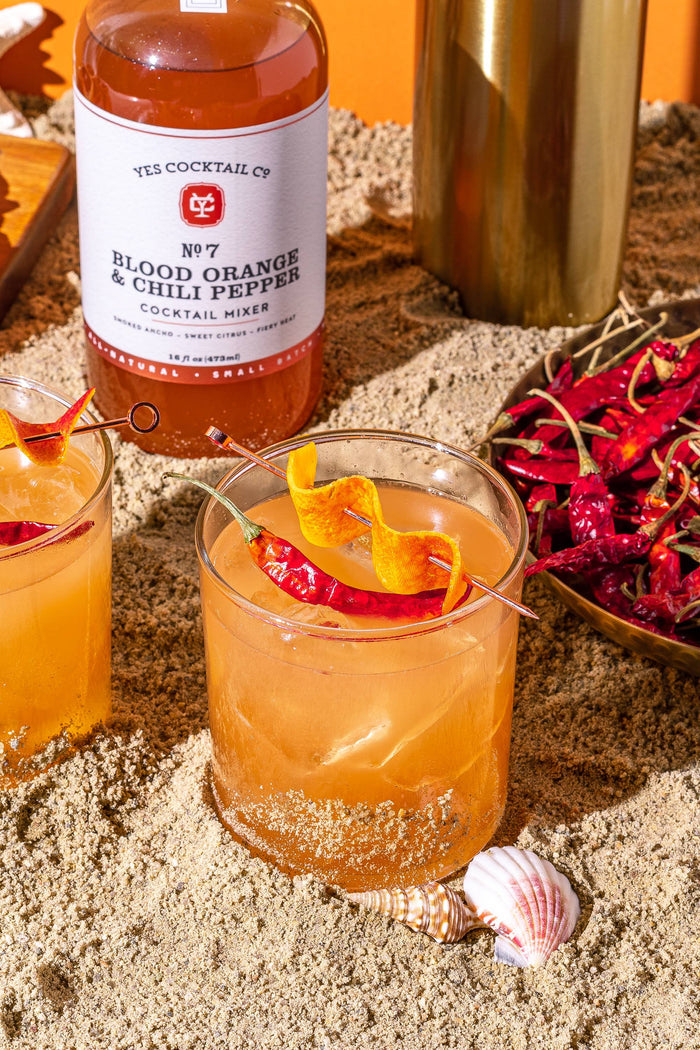 Yes Cocktail Co - Blood Orange & Chili Pepper Cocktail Mixer