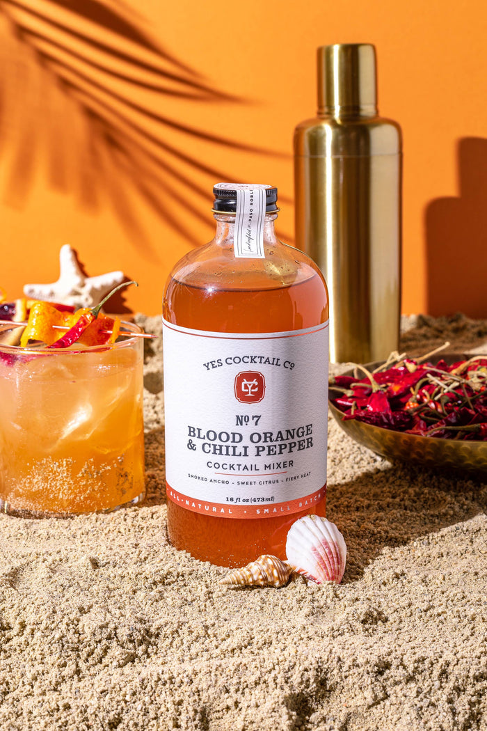 Yes Cocktail Co - Blood Orange & Chili Pepper Cocktail Mixer