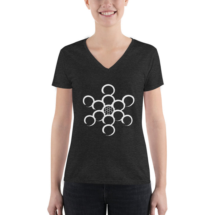 Yoga Golf Coach-Women's Fashion Deep V-neck Tee